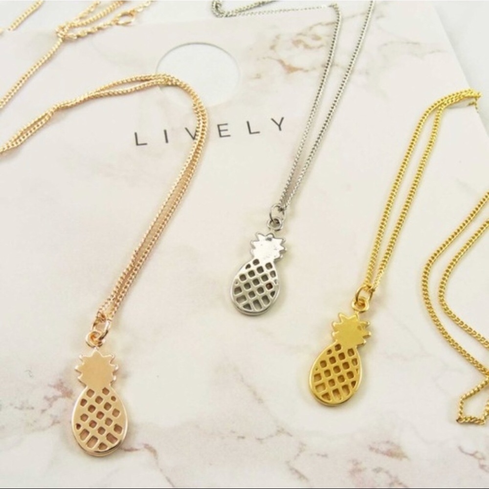 Pineapple Pendant Necklace